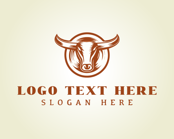 Cattle Bull Horns logo