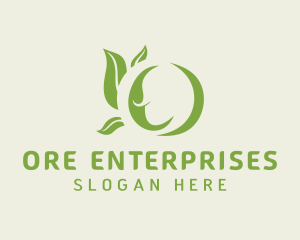 Leaf Garden Landscape logo design