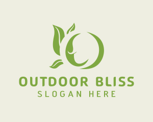 Leaf Garden Landscape logo design