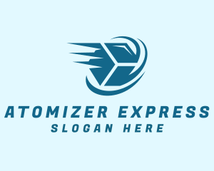 Express Courier Box logo design