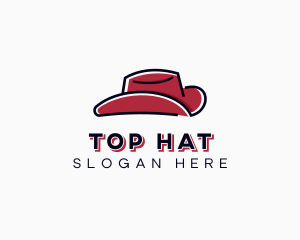 Cowboy Hat Costume logo design