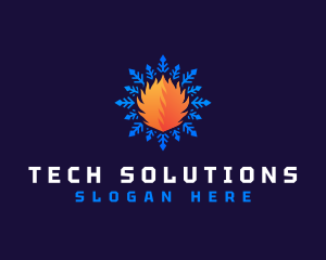 Hot and Cold Ventilation logo