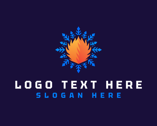 Warm logo example 2