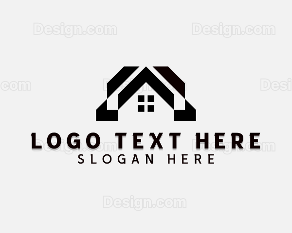 Roof Construction Property Logo