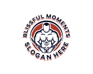 Weightlifting Gym Workout  Logo