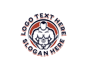 Gym - Weightlifting Gym Workout logo design