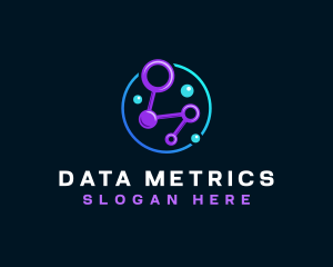 Network Tech Data logo design