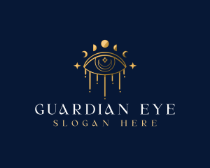 Mystical Boho Eye logo design