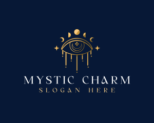 Mystical Boho Eye logo design