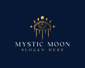 Mystical Boho Eye logo design