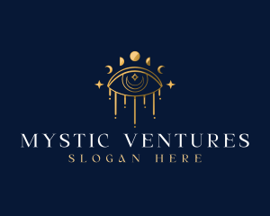 Mystical Boho Eye logo design