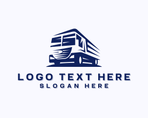 Transport Delivery Truck logo