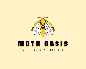 Mystical Butterfly Moth logo