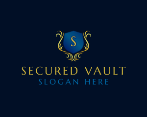 Elegant Crest Shield logo design