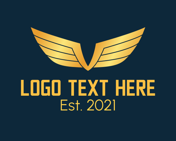 Aeronautics logo example 3