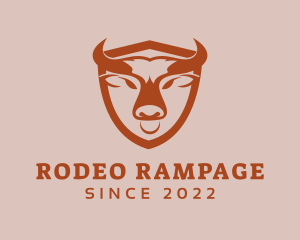 Wild Bull Rodeo logo design