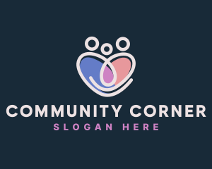 Family Parenting Community logo design