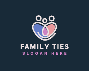 Family Parenting Community logo design