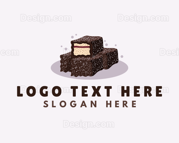 Dessert Cake Sweets Logo