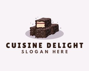 Dessert Cake Sweets logo design