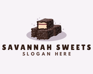 Dessert Cake Sweets logo design