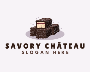 Dessert Cake Sweets logo design