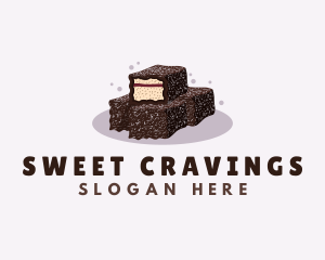 Dessert Cake Sweets logo design