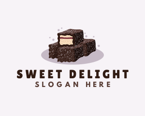 Dessert Cake Sweets logo design