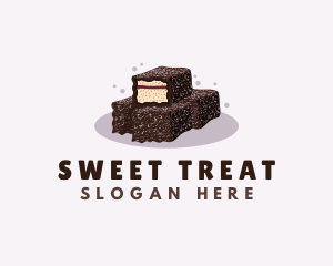 Dessert Cake Sweets logo design