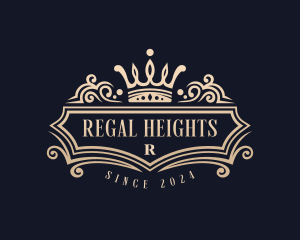 Crown Royalty Regal logo design