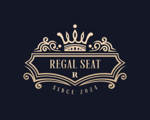 Crown Royalty Regal logo design