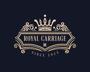 Crown Royalty Regal logo design