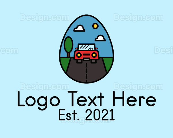 Road Trip Egg Logo