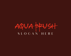 Brush Freestyle Business logo design