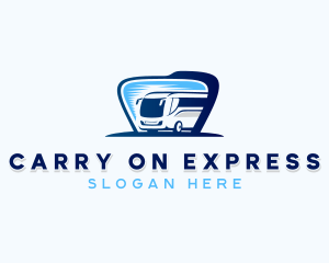 Express Travel Bus logo design