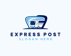 Express Travel Bus logo design