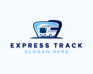 Express Travel Bus logo design