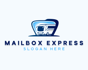 Express Travel Bus logo design