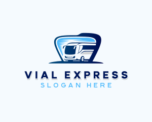 Express Travel Bus logo design