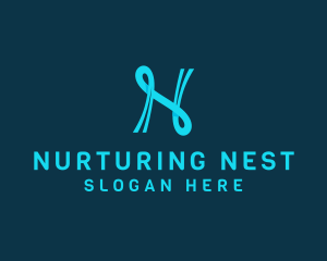 Digital Marketing Firm Letter N logo design