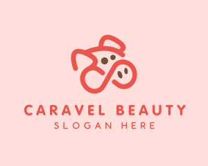 Pig Pork Animal logo design