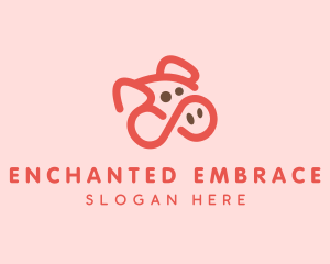 Pig Pork Animal logo design