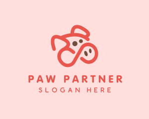 Pig Pork Animal logo design