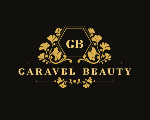 Luxury Floral Gingko logo design