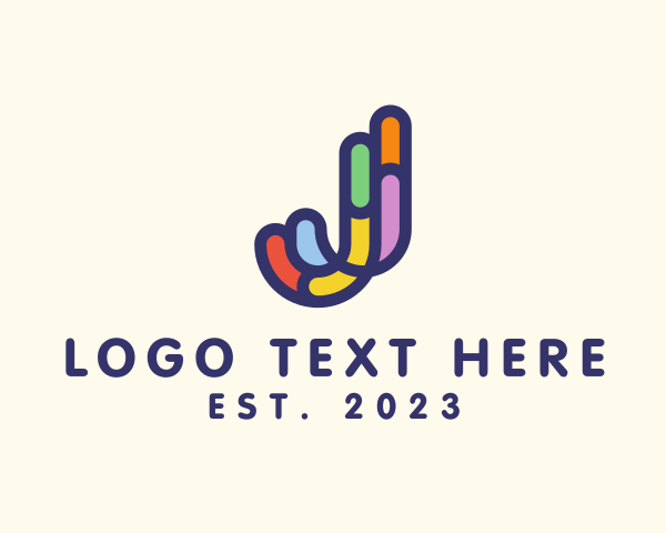 Multi Color logo example 1