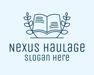 Wreath Academic Book logo design