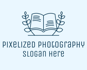 Wreath Academic Book logo design