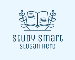 Wreath Academic Book logo design