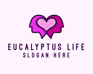 Dating Couple Heart logo