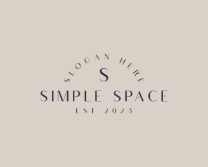 Elegant Simple Boutique Business logo design